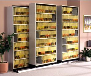 0174 - Sliding - Side-to-side Mobile Shelving